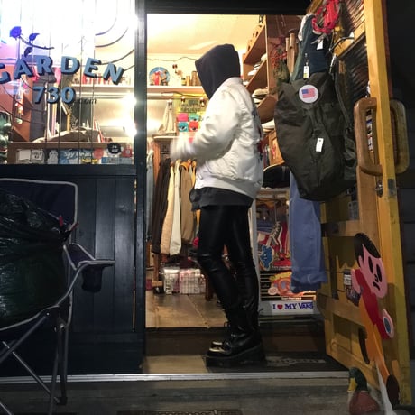 [USED] Fake leather スキニーPANTS!!