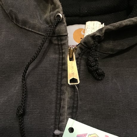 [USED] Carhartt ダック地 パーカー BLACK
