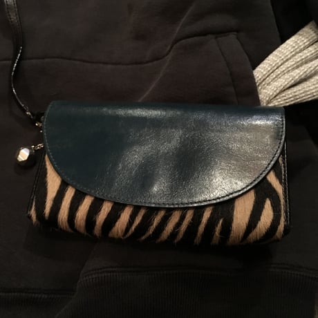 [USED] KENZO ハラコ ミニショルダーBAG
