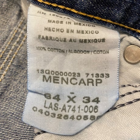 [USED] 太めシルエットの DENIM Painter pants