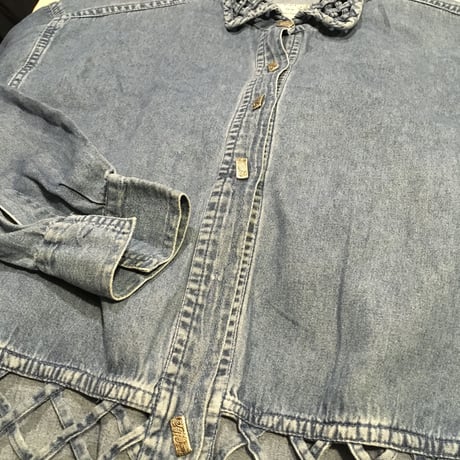 [USED] デニムロングJKT