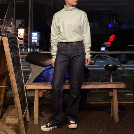 [USED] ミントカラーハイネックTOPS♡