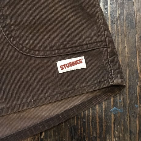 [USED] BROWN コーデュロイ short pants