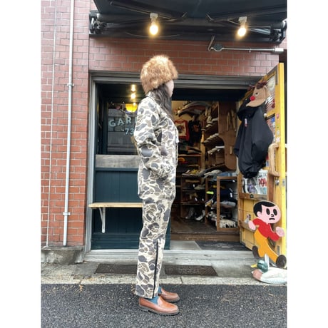 [USED] "WALLS"カモ柄jump suit