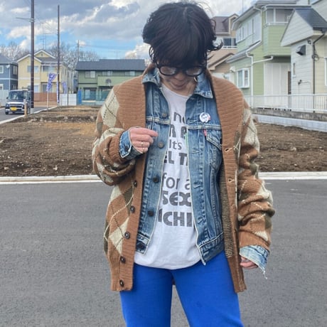 [USED] vintage ニットカーディガン