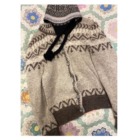 [USED] ブラウンknitカーディガン