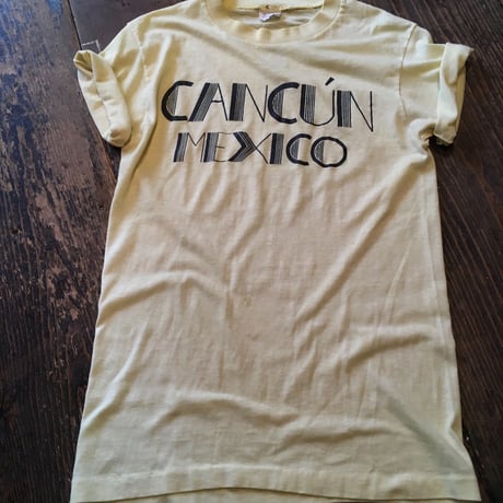 [USED] vintage CANCUN MEXICO tee