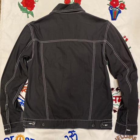 [USED] cuteステッチ🦓BLACK シャツJKT