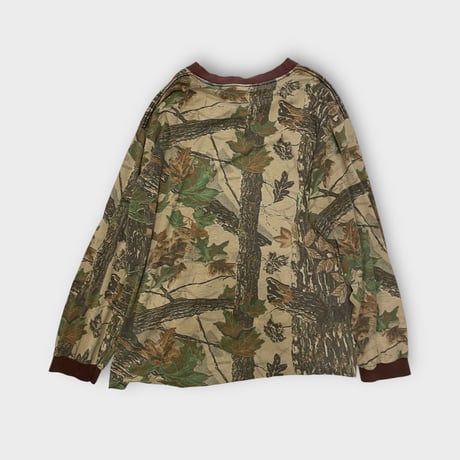 [USED] vintage "RealTree®︎” CAMO ロンTee