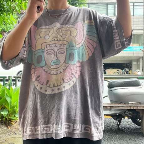 [USED] ろうけつ染め GOOD PRINT Tee