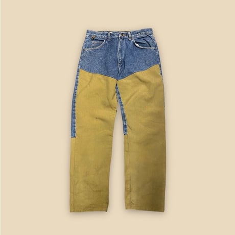 [USED] wrangler ダブルニー DENIM PANTS！
