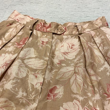 [USED] Lauren  花柄LINEN Shorts
