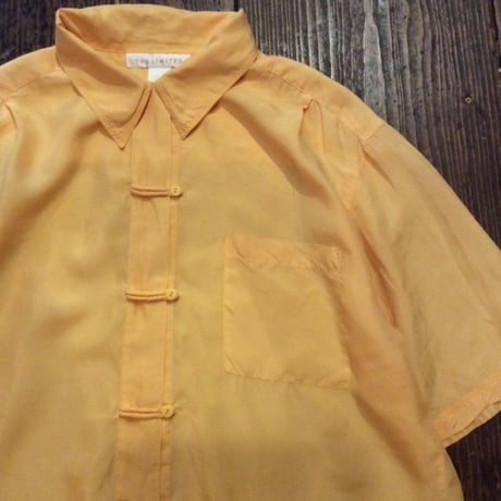 [USED] 100% SILK!  CHINA SHIRTS