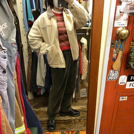 [USED] マルチボーダー リブニット