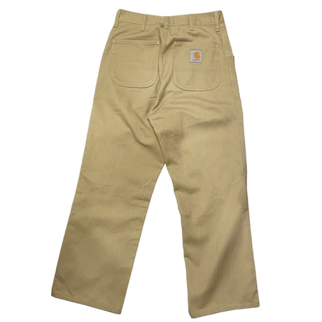 [USED] Carhartt simple pants-beige