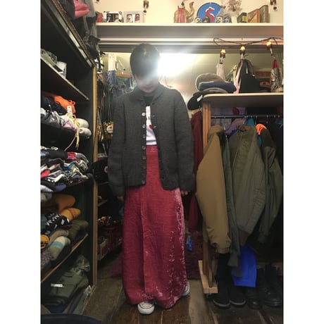 [USED] vintage ボーリング柄🎳⚡️カウチンニット
