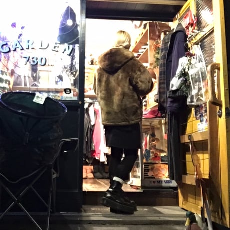 [USED] くまさんのようなFake Fur JKT
