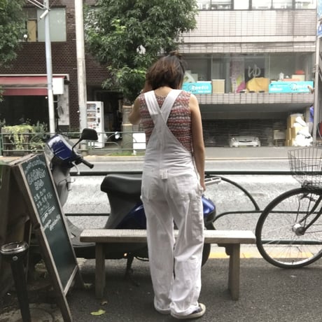 [USED] OLD WHITE オーバーオール