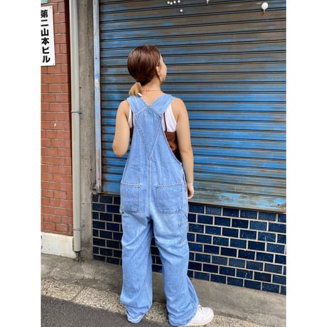 [USED]  LANDS' END DENIM OVERALL