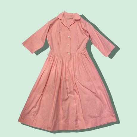 [USED]  PINK♡フロントボタンのワンピース