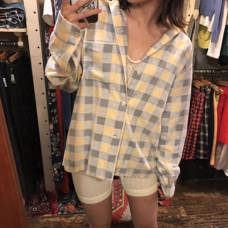 [USED] 50's ”Penneys”  vintage プリントネル