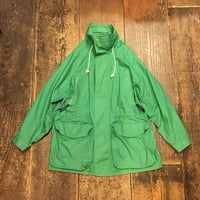 [USED]NAUTICA 鮮やかGreen ハーフコート