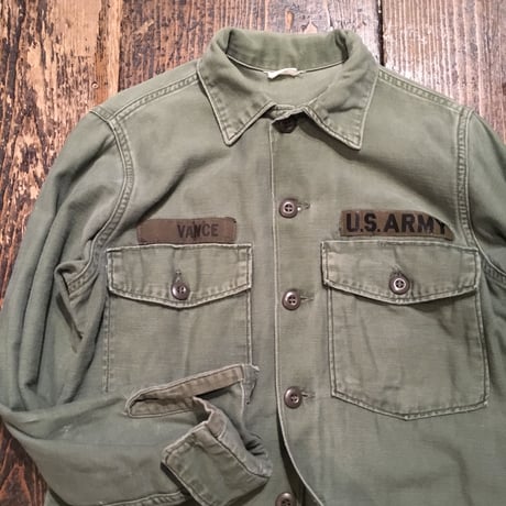 [USED] vintage US ARMY  COTTON 100%！