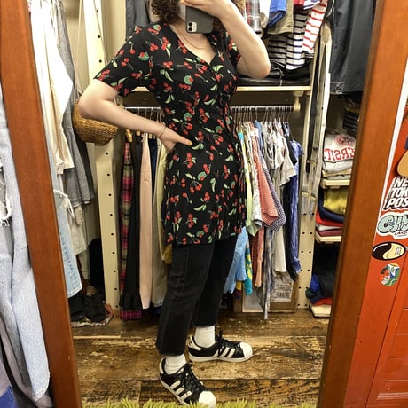 [USED]  さくらんぼ🍒ミニワンピ