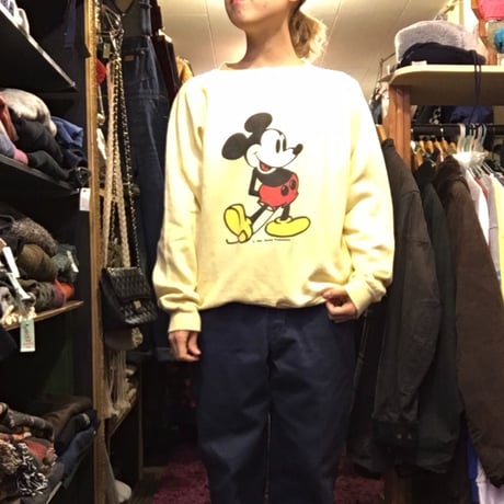 [USED]  VINTAGE ミッキー SWEAT