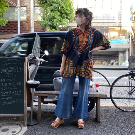 [USED] 80's フレアデニムパンツ W28 L29