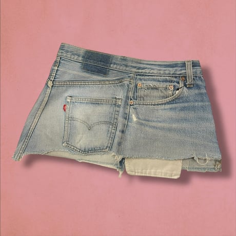 [USED] Levis501 赤耳 cutoff デニムスカート