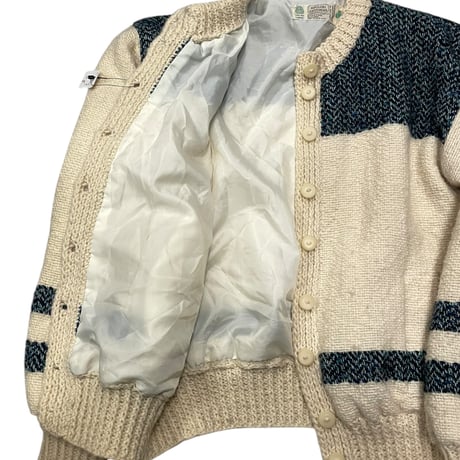 [USED] vintage♡WOOL KNIT JKT