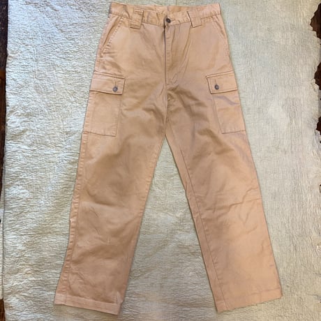 [USED] BEIGE CARGO PANTS！