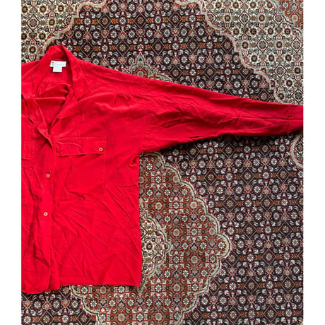 [USED] 真っ赤な❤️SILK SHIRTS