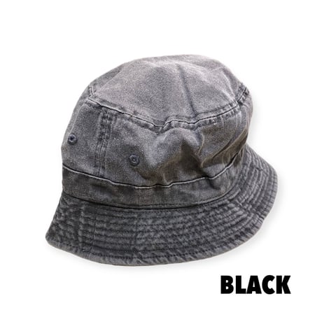 [SELECT] COTTON ピグメントウォッシュ バケットハット