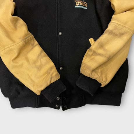 [USED] BLK & CREEM YELLOW レザー スタジャン🟡