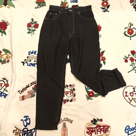 [USED] SILK テーパードパンツ