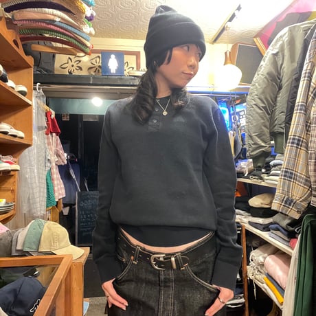 [USED] "GAP" ヘンリーネックTOPS