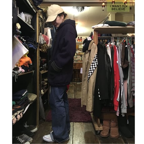 [USED] ダッフル風 woolコート