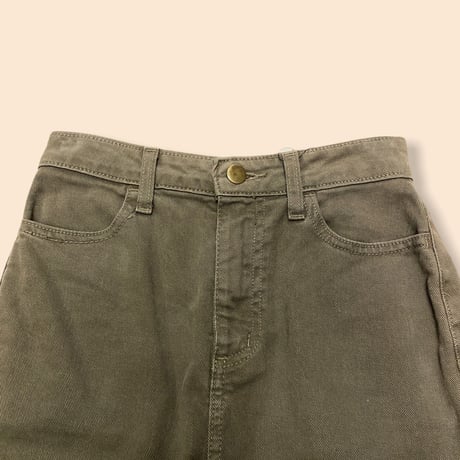 [USED] "American Apparel" KHAKIタイトスカート♡