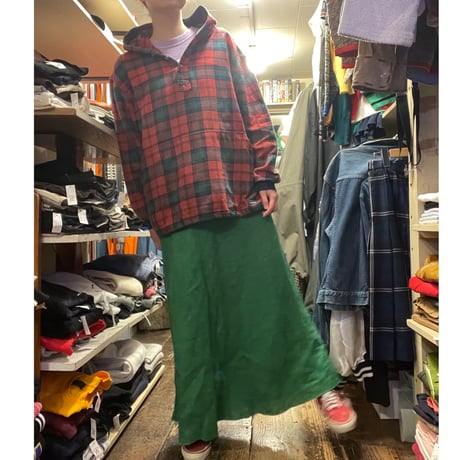 [USED]L.L.Bean チェック プルオーバー