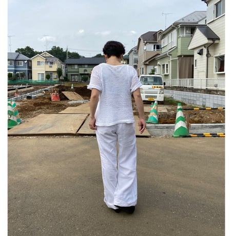 [USED] LINEN フレア PANTS