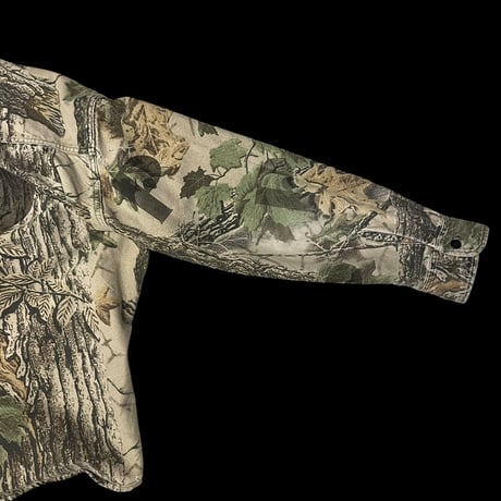 [QP ○△ ⇄ garden] 004 REAL TREE CAMO SHIRTS