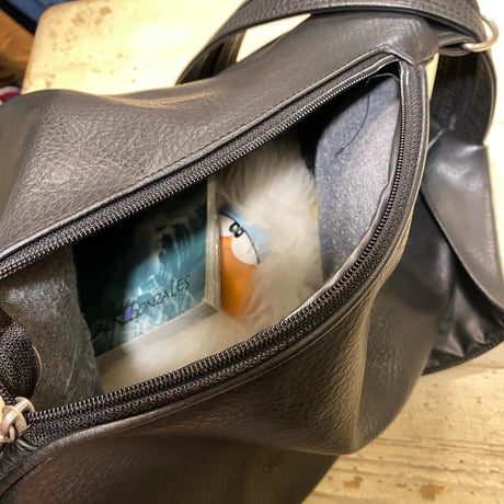 [USED] 3way ¿? leather bag