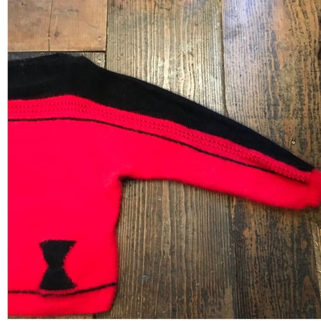 [USED] RED×BLACK モヘアニット