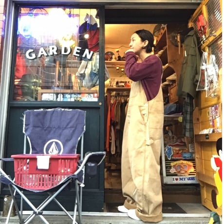 [USED] Dickies ダック地 オーバーオール