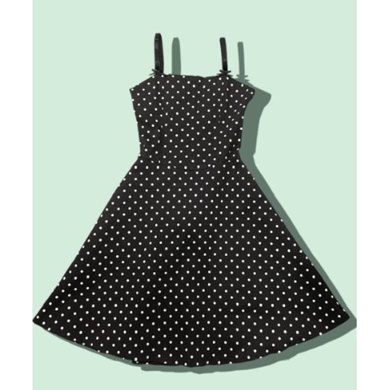 USED]ドット柄 キャミソールワンピース | garden730