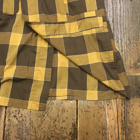 [USED] 60's~70's BRENT チェックガウン