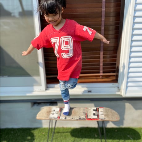 [USED] KIDS♡ vintage フットボールTee