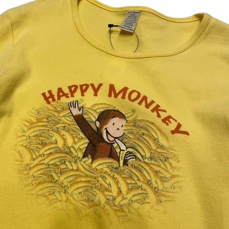 [USED] お猿のジョージ🐵ロンTee